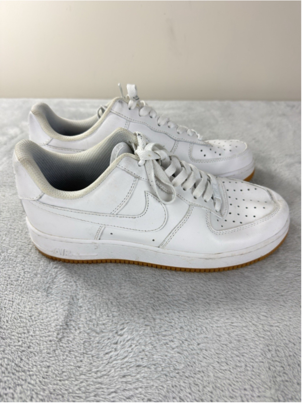 Nike Air Force 1 Low '07 White Gum Men's Size 9 US/8 UK/42.5 EU DJ2739-100 - Picture 6 of 13